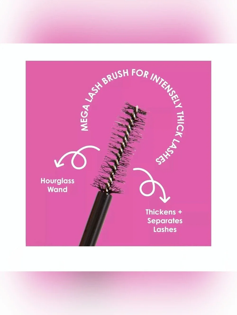 Grande Cosmetics GrandeDRAMA Intense Thickening Mascara w/ Castor Oil Full Size